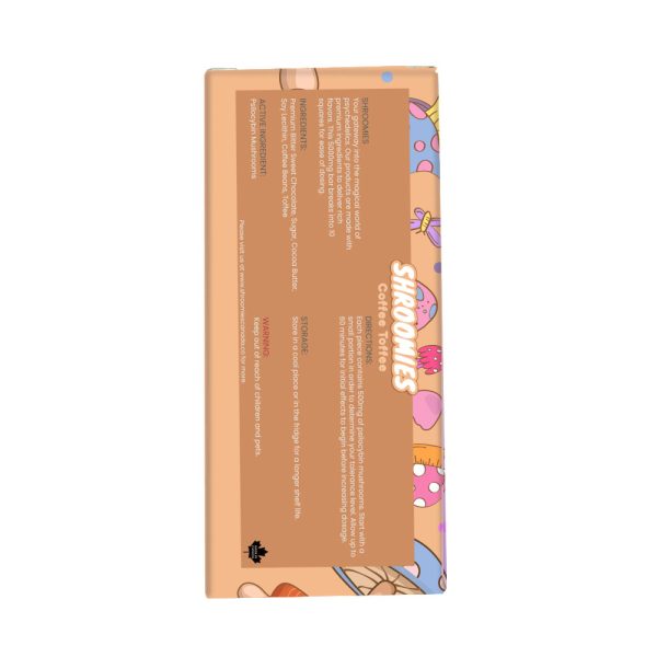 Shroomies – Coffee Toffee  5000mg (10 x 500mg Doses) - Image 3