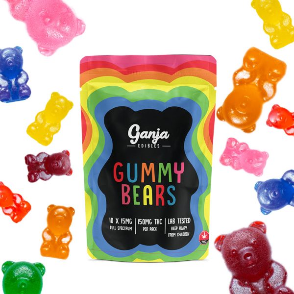 Ganja - Gummy Bears 150mg THC