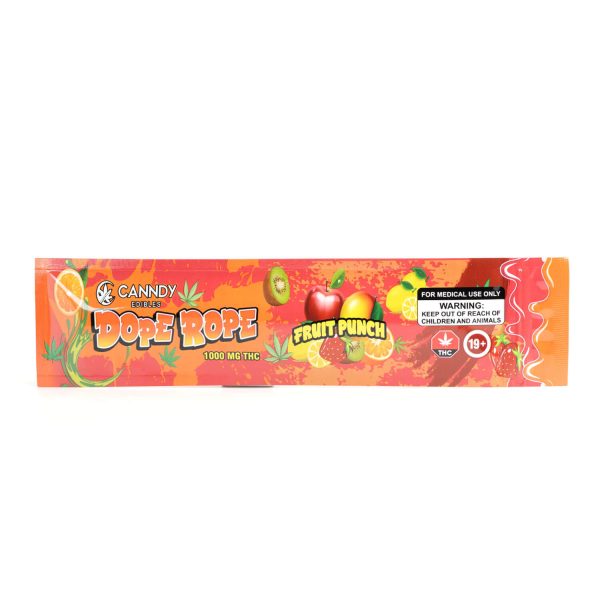 Canndy – Dope Rope Fruit Punch 1000mg THC