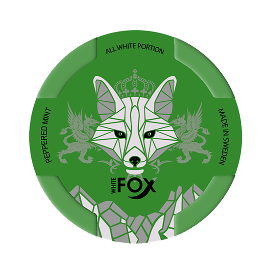 White Fox All White Slim - Peppered Mint 12mg