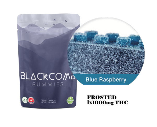 Blackcomb - Frosted Blue Raspberry Gummies 1000mg