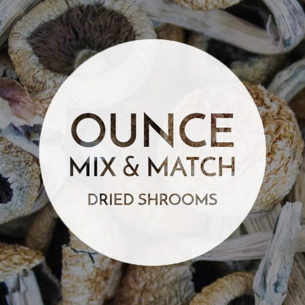 1 Ounce Mix and Match Dried Shrooms