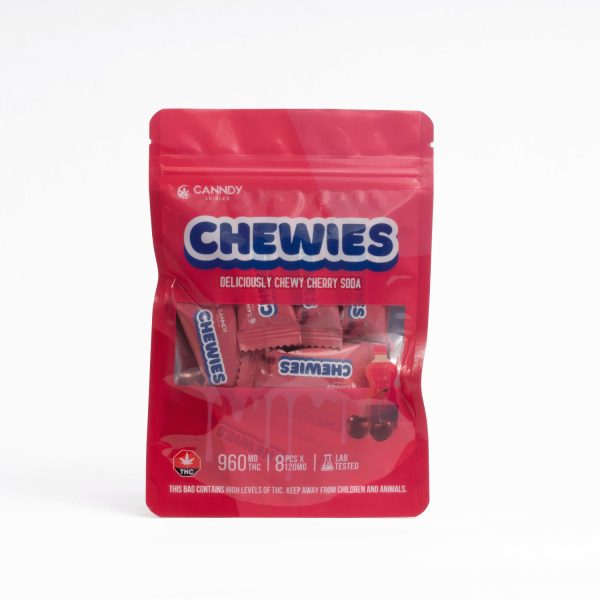 Canndy Edibles – Chewies | Cherry Soda 960mg THC