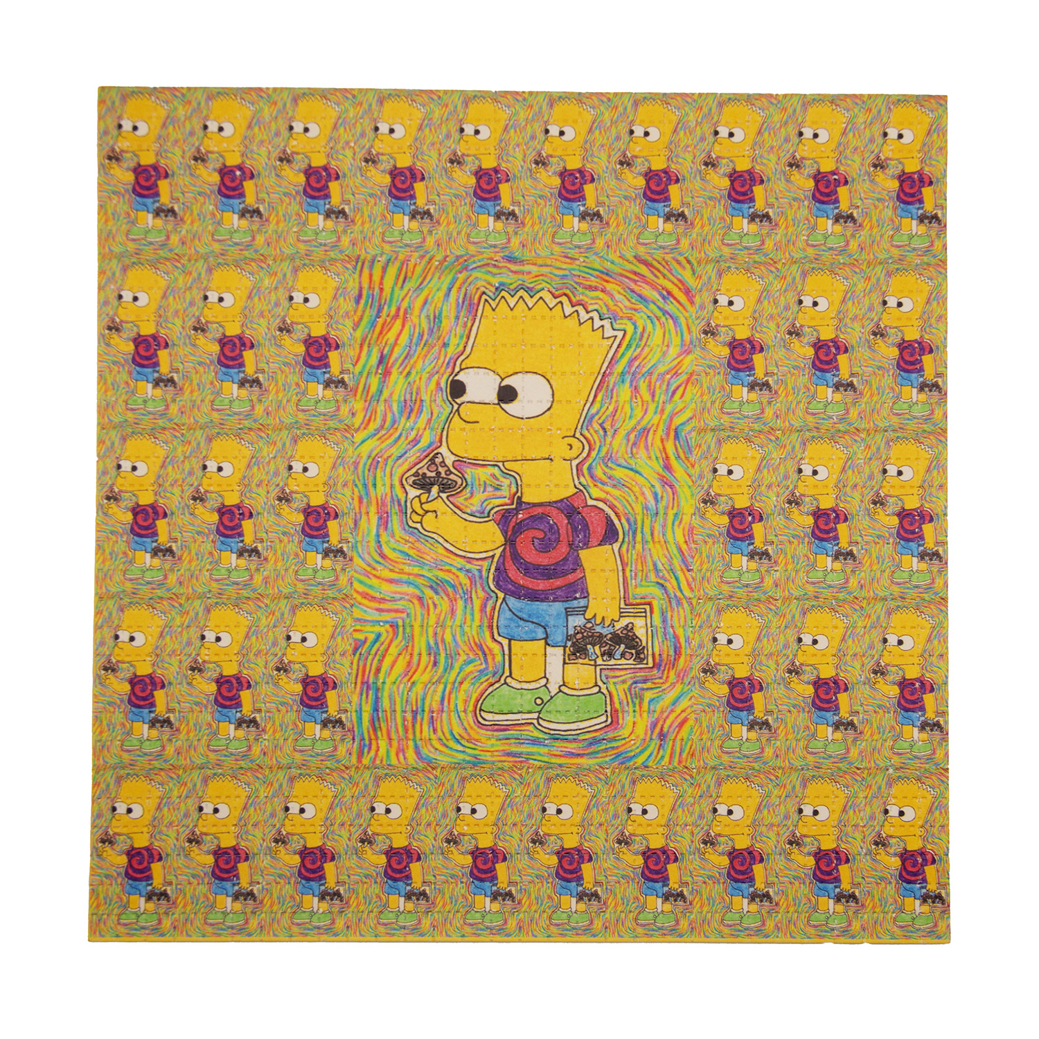 LSD Tabs - 120ug - Bart Simpson