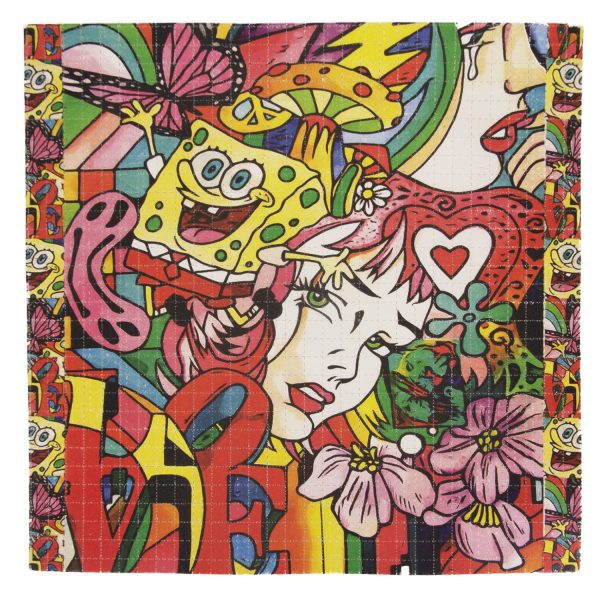 LSD Tabs - 120ug - Spongebob (Psychedelic)