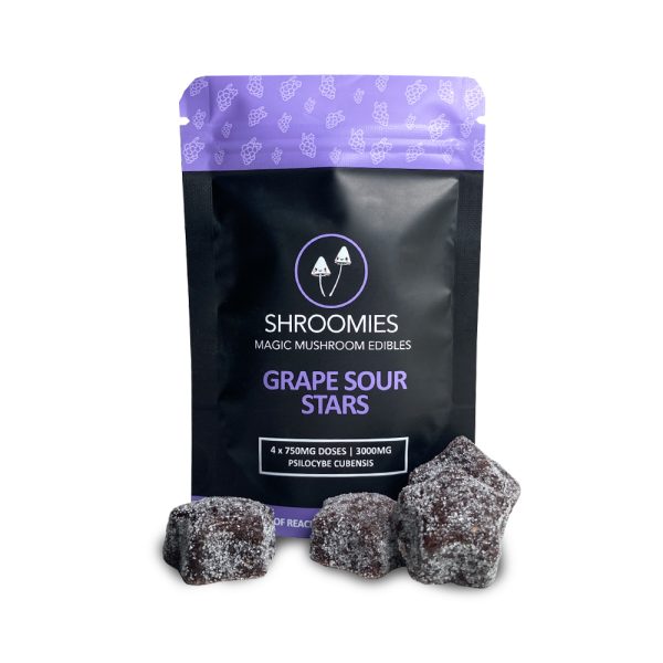 Shroomies - Grape Sour Stars 3000mg