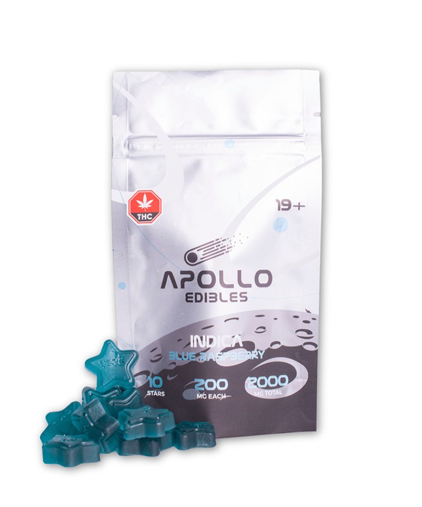 Apollo Edibles – 2000mg THC Shooting Stars Gummies