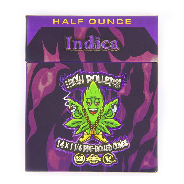High Rollers Premium Craft Pre-Rolls - Indica